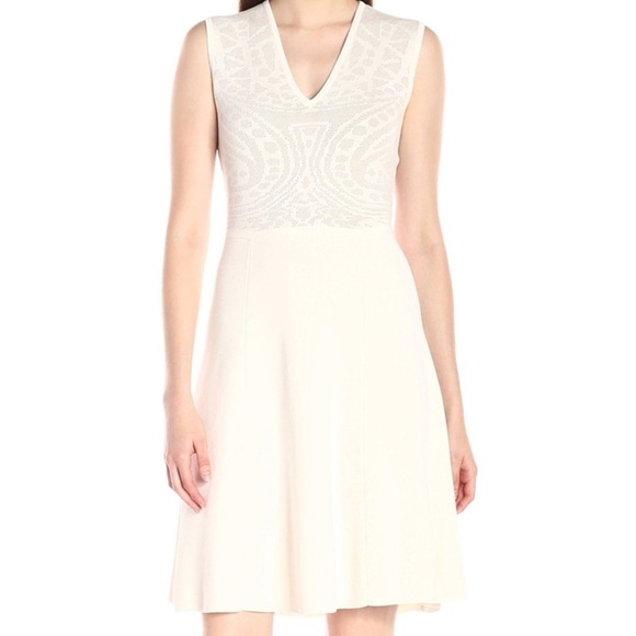 ANNE KLEIN V-Neck Knit Sheath Dress Size M NEW - Picture 1 of 10